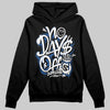 Jordan 12 “Blueberry” DopeSkill Hoodie Sweatshirt No Days Off Graphic Streetwear - Black