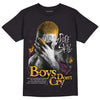 Jordan 1 Retro High OG Brotherhood DopeSkill T-Shirt Boys Don't Cry Graphic Streetwear - Black