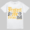 Jordan 5 'Tokyo' DopeSkill T-Shirt Protect Me From Evil Graphic Streetwear - White 