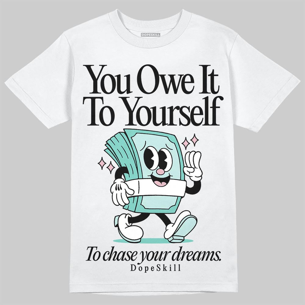 Jordan 11 Low "Igloo" DopeSkill T-Shirt Owe It To Yourself Graphic Streetwear - White