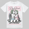 Jordan 4 Retro Valentine's Day (2026) (GS) DopeSkill T-Shirt Real Lover Graphic Streetwear - White