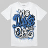 Jordan 12 “Blueberry” DopeSkill T-Shirt No Days Off Graphic Streetwear - White