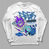 Dunk Low Argon DopeSkill Long Sleeve T-Shirt Break Through Graphic Streetwear - White