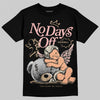 Nike Air Force 1 Low Canvas “Linen” DopeSkill T-Shirt New No Days Off Graphic Streetwear - Black