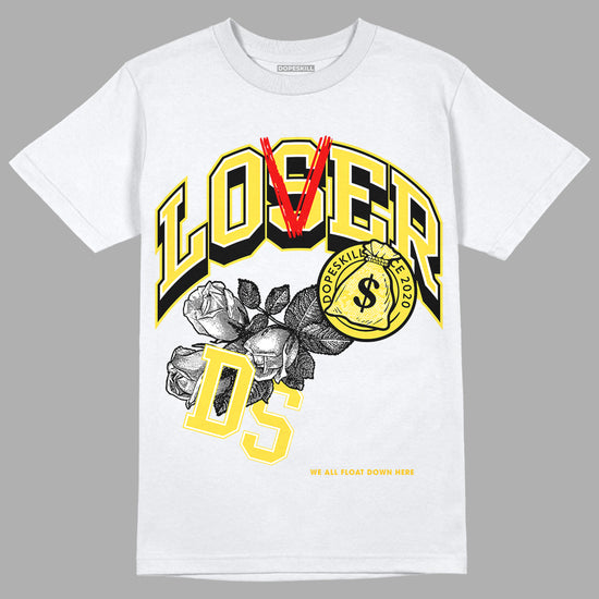 Jordan 11 Low 'Yellow Snakeskin' DopeSkill T-Shirt Loser Lover Graphic Streetwear - White