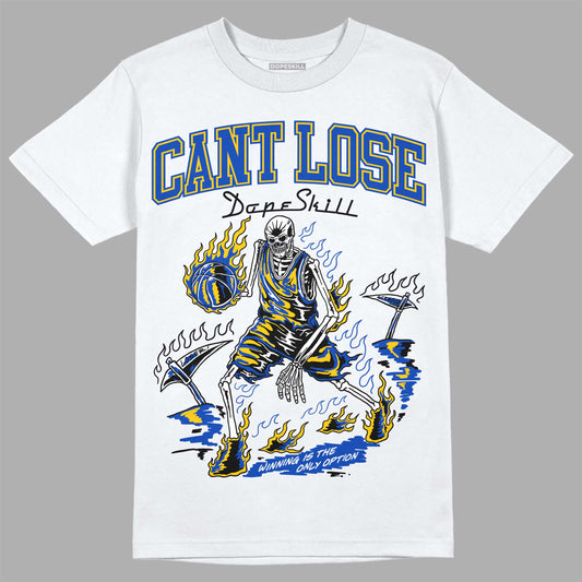 Jordan 14 “Laney” DopeSkill T-Shirt Cant Lose Graphic Streetwear - White