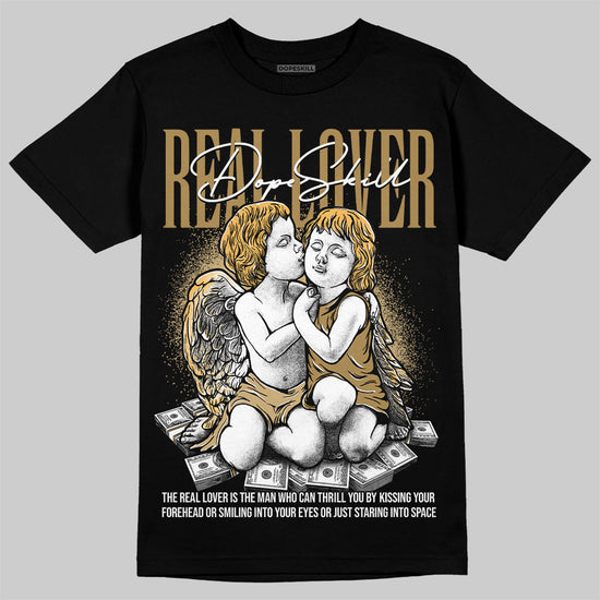 Jordan 6 “Pearl” DopeSkill T-Shirt Real Lover Graphic Streetwear - Black