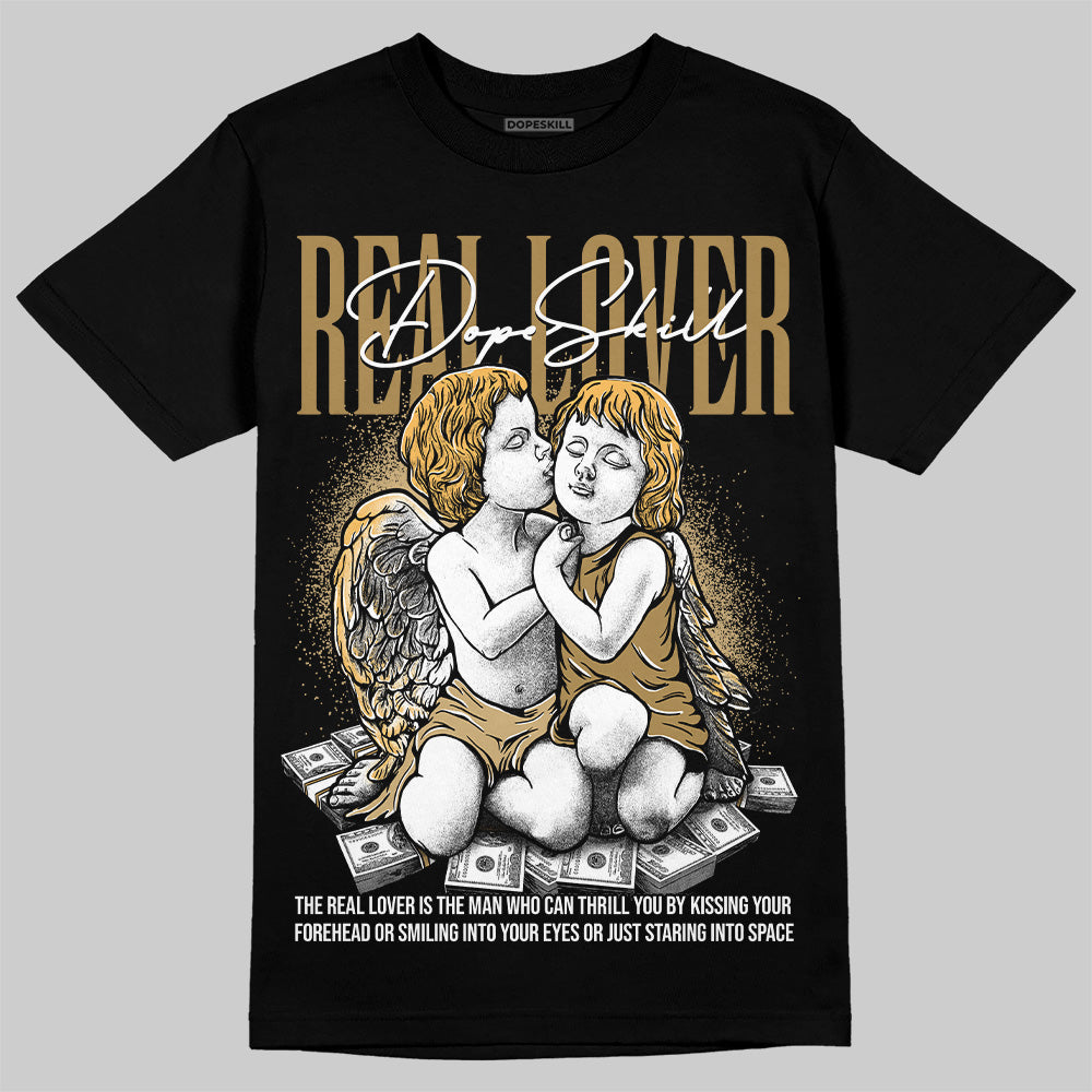 Jordan 6 “Pearl” DopeSkill T-Shirt Real Lover Graphic Streetwear - Black