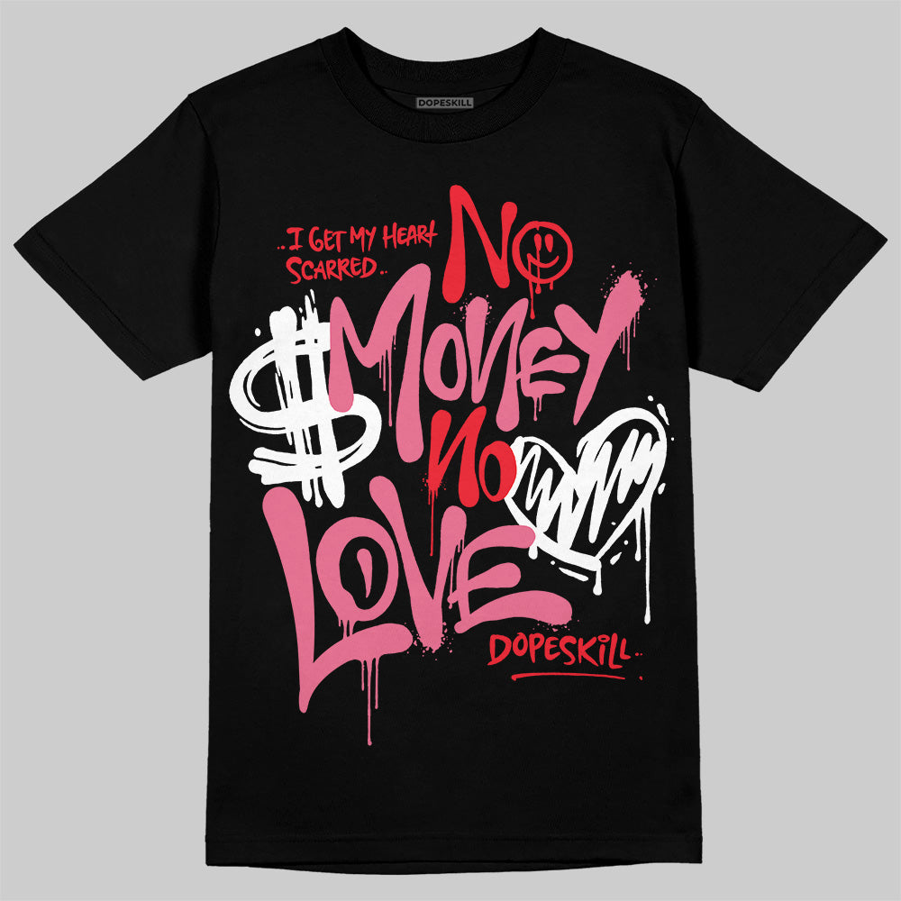 Diesel Pink S - Serendipity Pro-X1 Trainers DopeSkill T-Shirt No Money No Love Typo Graphic Streetwear - Black