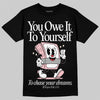 ASICS Gel-Nimbus 10.1 Strawberry DopeSkill T-Shirt Owe It To Yourself Graphic Streetwear - Black