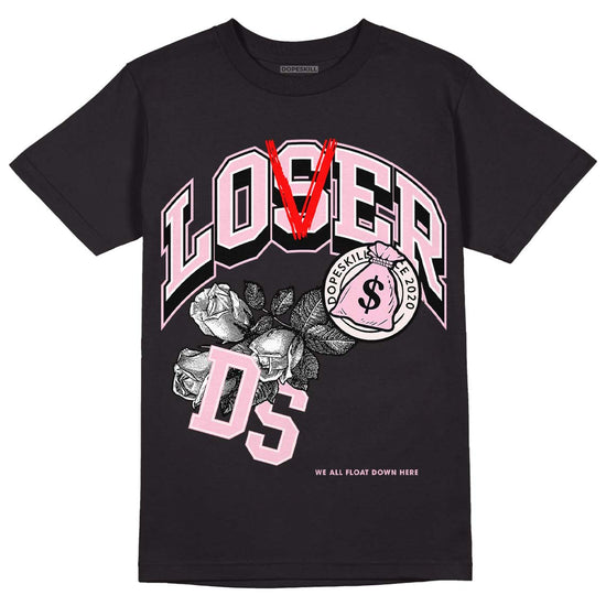 Dunk Low LX Pink Foam DopeSkill T-Shirt Loser Lover Graphic Streetwear - Black