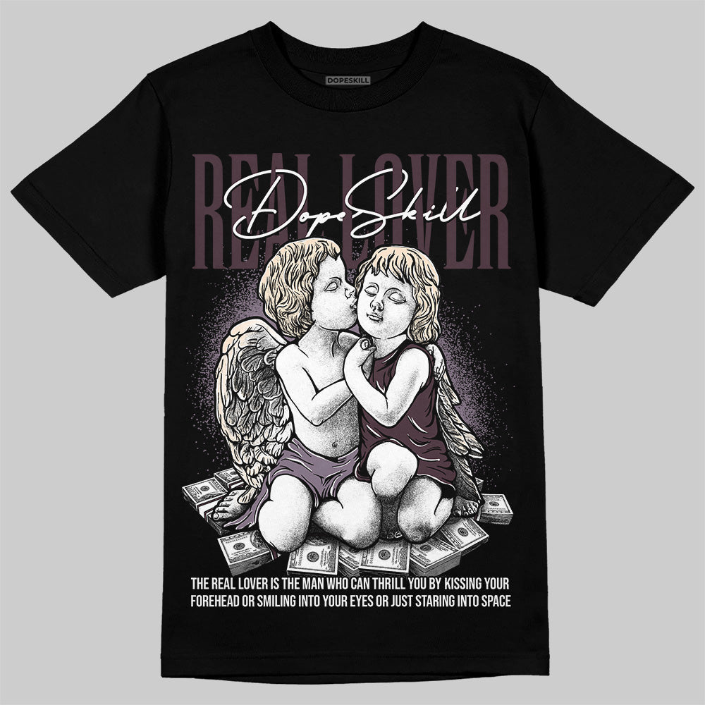 A Ma Maniére x Air Jordan 3 "Burgundy Crush" DopeSkill T-Shirt Real Lover Graphic Streetwear - Black