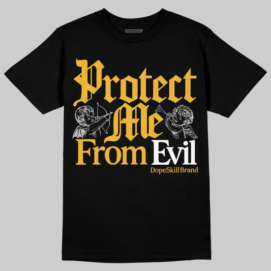 Jordan 5 'Tokyo' DopeSkill T-Shirt Protect Me From Evil Graphic Streetwear - Black