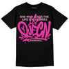 Pink Sneakers DopeSkill T-Shirt Queen Graphic Streetwear - Black