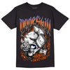 Dunk Low Futura Orange Blaze DopeSkill T-Shirt Money On My Mind Graphic Streetwear - Black