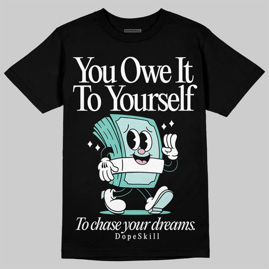 Jordan 11 Low "Igloo" DopeSkill T-Shirt Owe It To Yourself Graphic Streetwear - Black