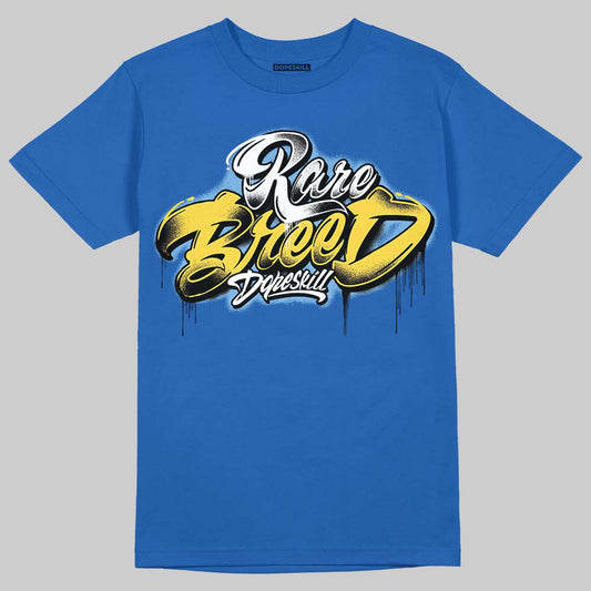 Air Foamposite One “International Blue” DopeSkill Royal T-shirt Rare Breed Type Graphic Streetwear 