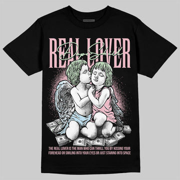 Jordan 4 Retro Valentine's Day (2026) (GS) DopeSkill T-Shirt Real Lover Graphic Streetwear - black