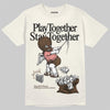 Jordan 1 High OG “Baroque Brown” DopeSkill T-Shirt Play together, Stay together Graphic Streetwear - Sand