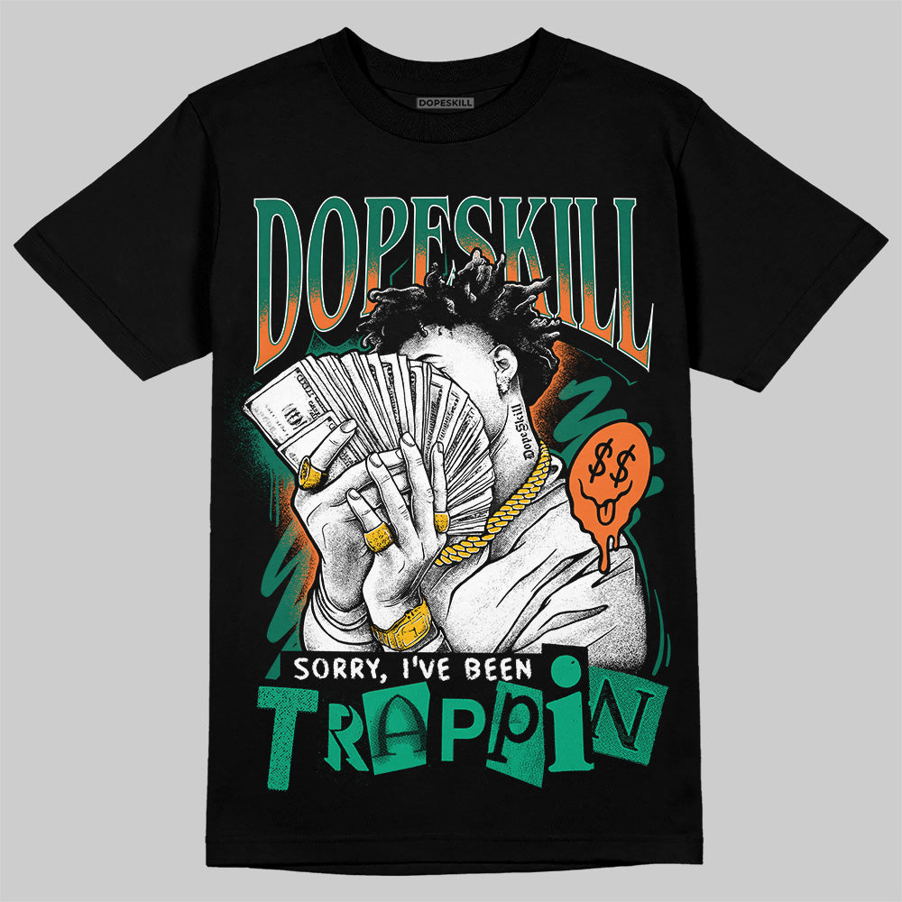 Jordan 3 Retro SP Nina Chanel Abney Bicoastal DopeSkill T-Shirt Sorry I've Been Trappin Graphic Streetwear - Black