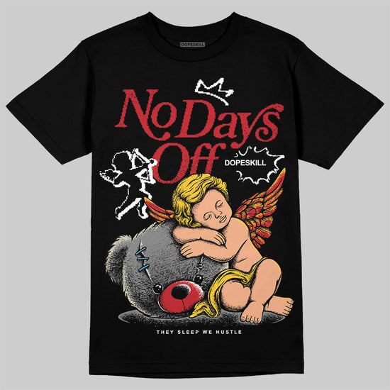 Union LA x Air Jordan 1 High OG “Chicago/Shadow” DopeSkill T-Shirt New No Days Off Graphic Streetwear - Black