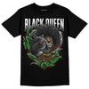 Jordan 14 "Black/White" DopeSkill T-Shirt New Black Queen Graphic Streetwear - Black