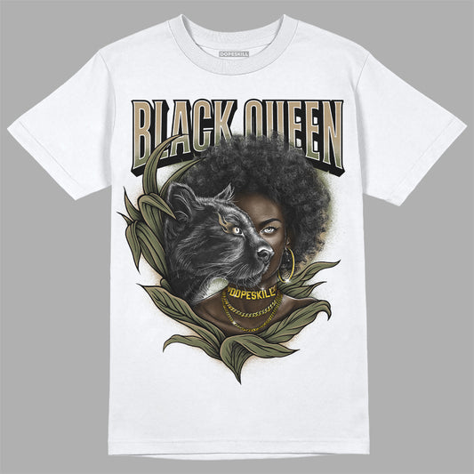 Air Max 90 Ballistic Neutral Olive DopeSkill T-Shirt New Black Queen Graphic Streetwear - White 