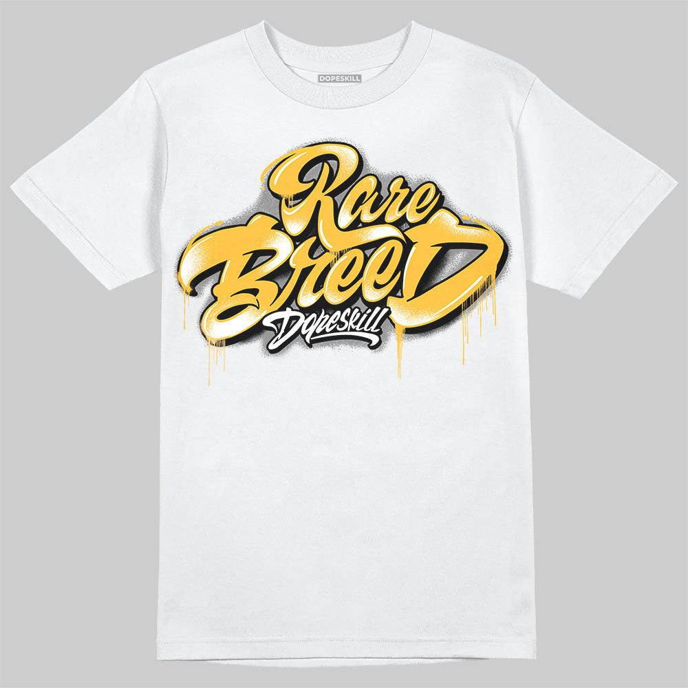 New Balance 9060 Varsity Gold (GS) DopeSkill T-Shirt Rare Breed Type Graphic Streetwear - White