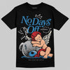 Jordan 3 Retro OG Rare Air DopeSkill T-Shirt New No Days Off Graphic Streetwear - Black