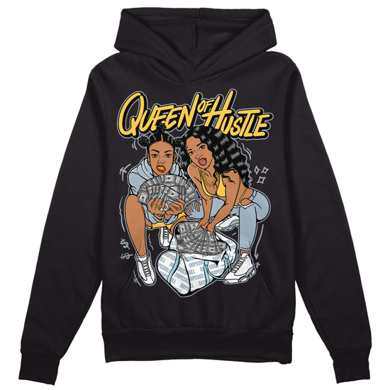 Jordan 13 “Blue Grey” DopeSkill Hoodie Sweatshirt Queen Of Hustle Graphic Streetwear - black