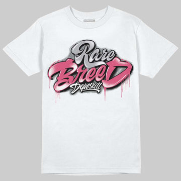 ASICS Gel Kayano 14 Pink Glo DopeSkill T-Shirt Rare Breed Type Graphic Streetwear - White