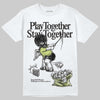 Jordan 11 “Inner Beast” DopeSkill T-Shirt Play together, Stay together Graphic Streetwear - White