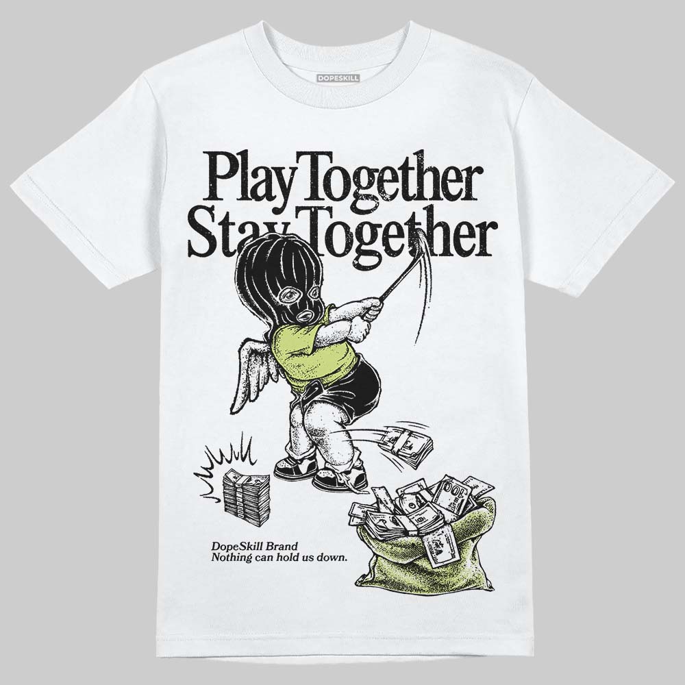 Jordan 11 “Inner Beast” DopeSkill T-Shirt Play together, Stay together Graphic Streetwear - White