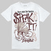 Jordan 11 “China” DopeSkill T-Shirt Speak It Graphic Streetwear - White