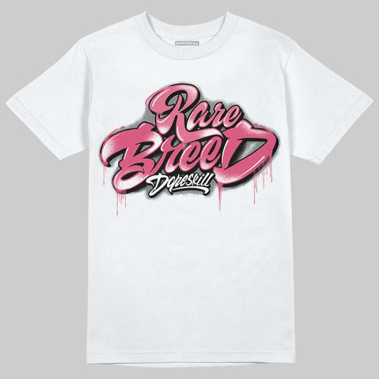 Balenciaga Runner White Fluo Pink DopeSkill T-Shirt Rare Breed Type Graphic Streetwear - White