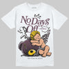 A Ma Maniére x Air Jordan 5 “Violet Ore” DopeSkill T-Shirt New No Days Off Graphic Streetwear - White