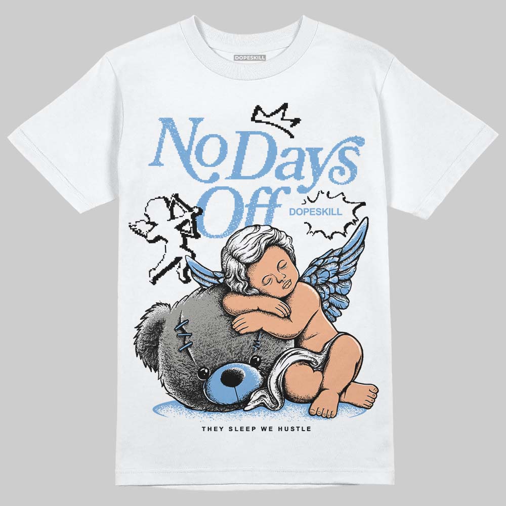 Jordan 12 Retro 'Melo' DopeSkill T-Shirt New No Days Off Graphic Streetwear - White