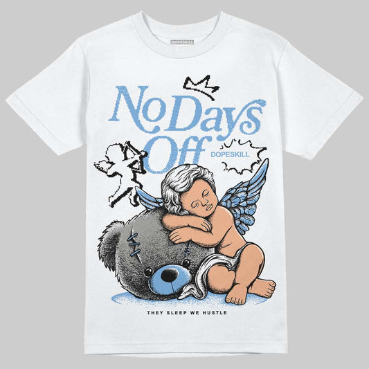 Jordan 12 Retro 'Melo' DopeSkill T-Shirt New No Days Off Graphic Streetwear - White