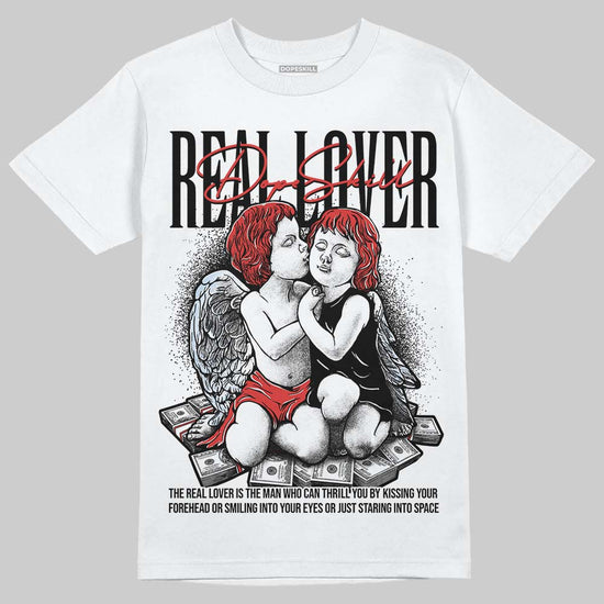 Jordan 6 “Reverse Infrared” DopeSkill T-Shirt Real Lover Graphic Streetwear - White