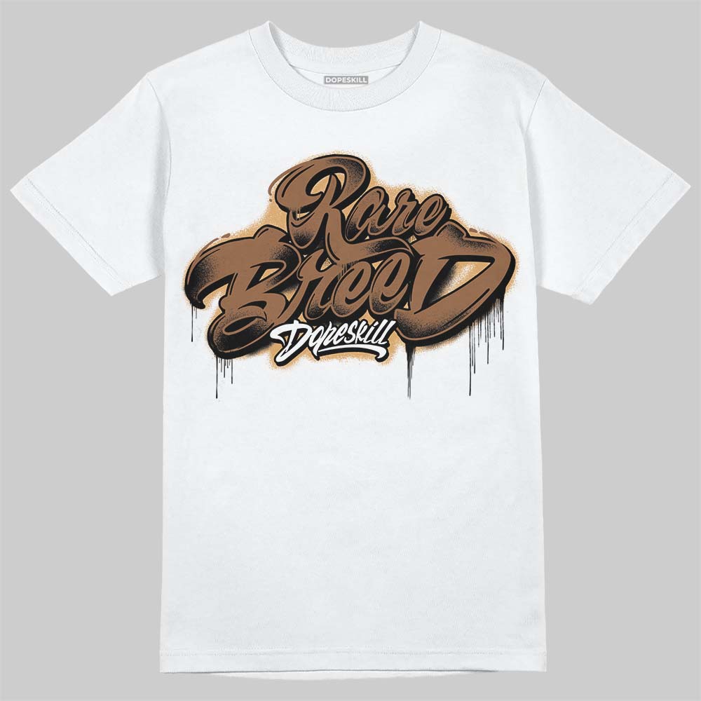 Jordan 1 High OG Black Metallic Gold DopeSkill T-Shirt Rare Breed Type Graphic Streetwear - White