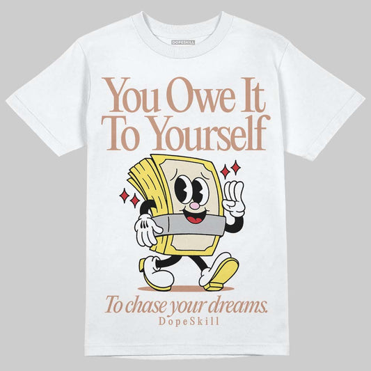 ASICS Gel-Nimbus 10.1 'Banana Split' DopeSkill T-Shirt Owe It To Yourself Graphic Streetwear - White