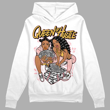 Jordan 3 GS “Red Stardust” DopeSkill Hoodie Sweatshirt Queen Of Hustle Graphic Streetwear - White 