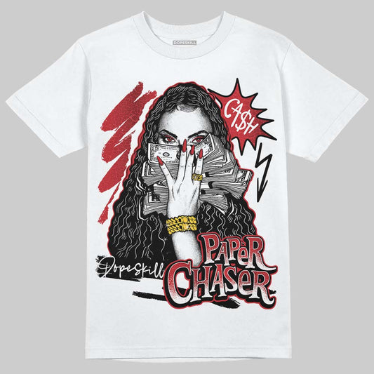 Jordan 1 High OG “Ruby” DopeSkill T-Shirt NPC Graphic Streetwear - White