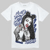 Jordan 1 High OG Rare Air "Deep Royal Blue" DopeSkill T-Shirt New H.M.O Graphic Streetwear - White
