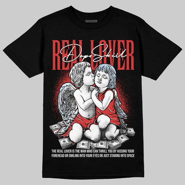 Jordan 6 “Reverse Infrared” DopeSkill T-Shirt Real Lover Graphic Streetwear - Black