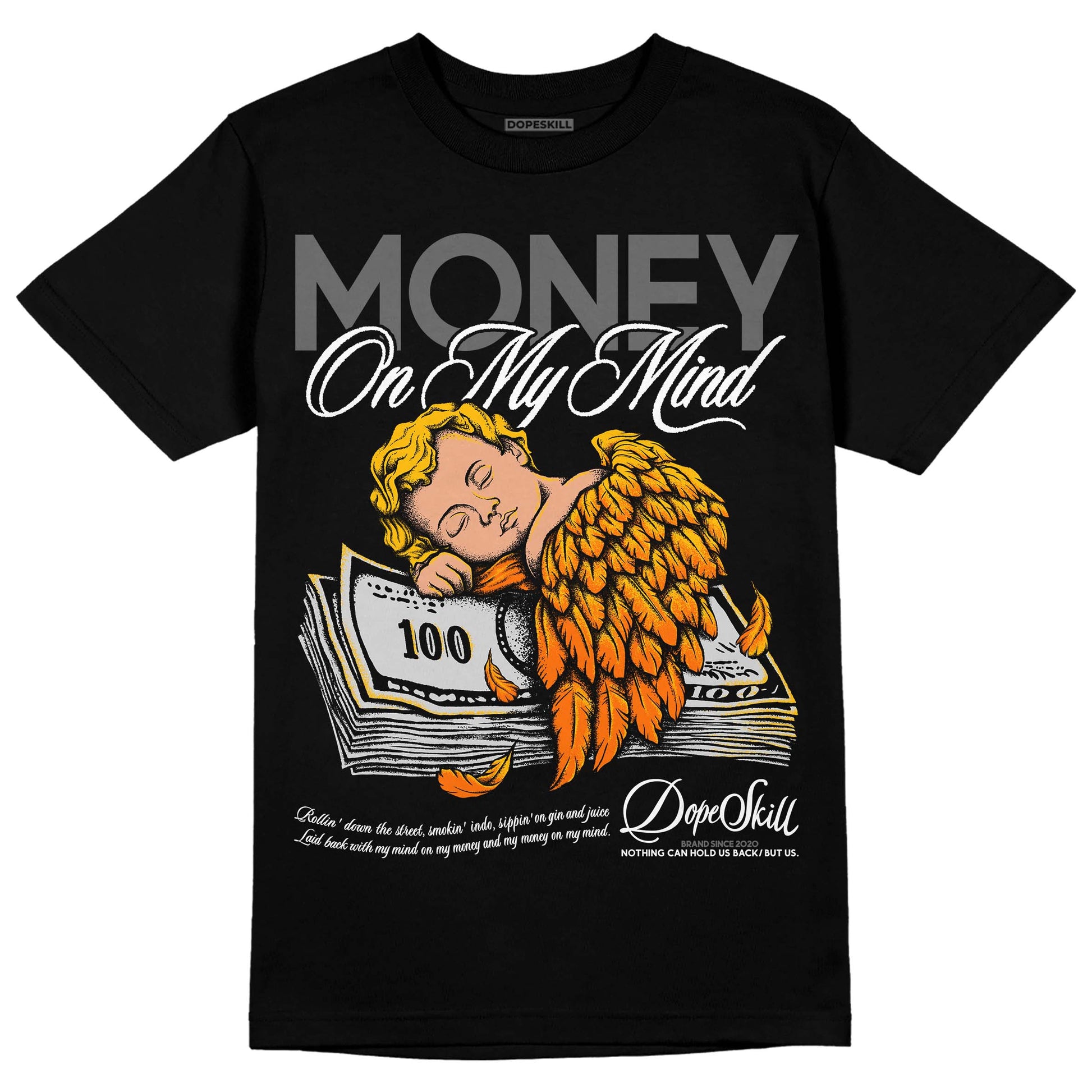 Jordan 3 Retro 'Fear Pack' DopeSkill T-Shirt MOMM Graphic Streetwear - Black