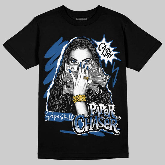 Jordan 1 Low OG “Storm Blue” DopeSkill T-Shirt NPC Graphic Streetwear - Black
