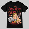 Nigel Sylvester x Air Jordan 4 ‘Brick by Brick’ DopeSkill T-Shirt New No Days Off Graphic Streetwear - Black