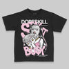 Jordan 12 GS “Pearl Pink” DopeSkill Toddler Kids T-shirt Stay It Busy Graphic Streetwear - black