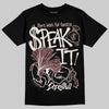 Jordan 11 “China” DopeSkill T-Shirt Speak It Graphic Streetwear - Black